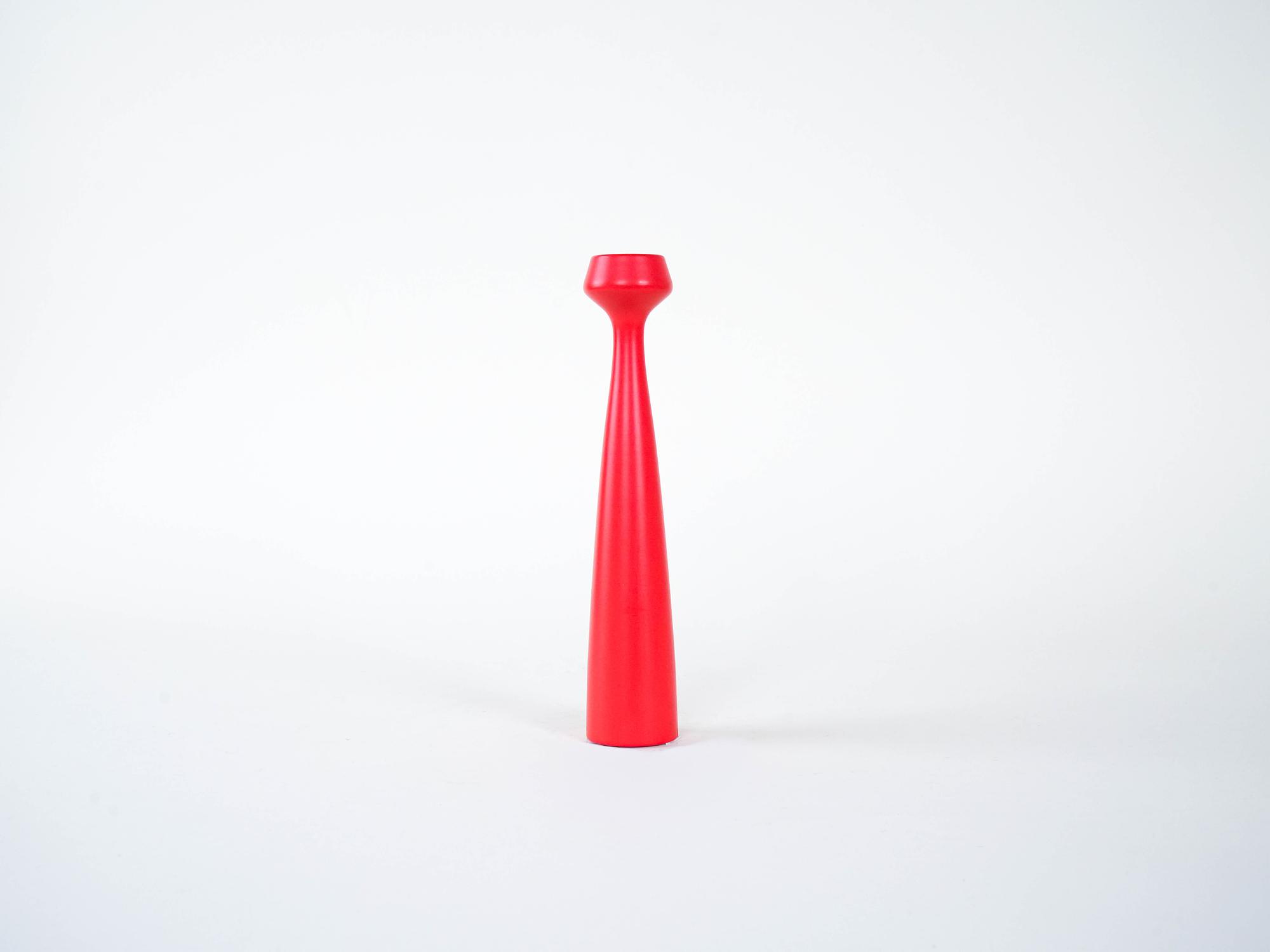 Candlestick 1990s Red 1