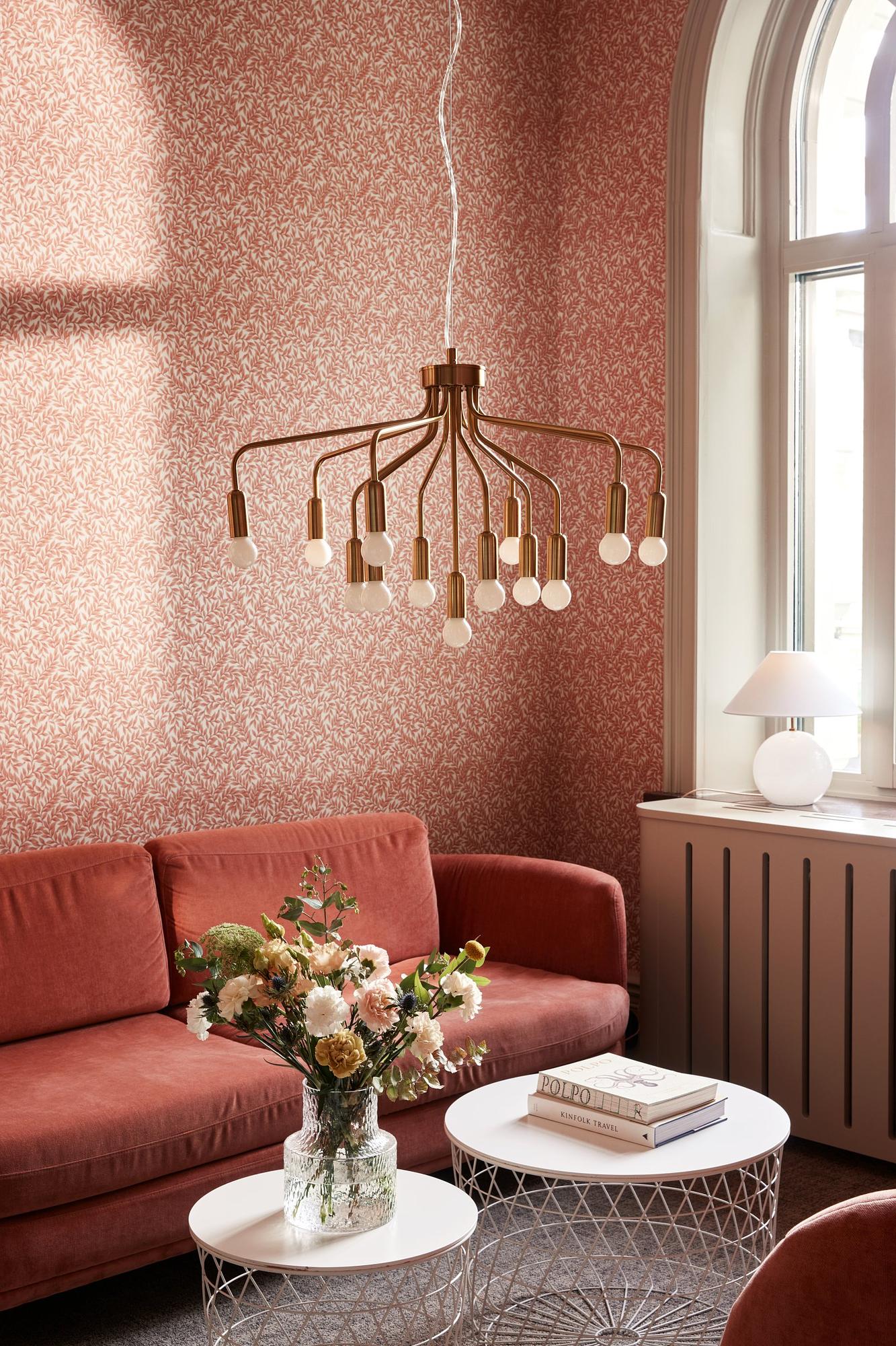 Roots Pendelleuchte Gebürstetes Messing Ø 70cm 0