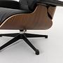 Eames Lounge Chair mit Ottoman Palisander Schwarz 8