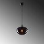 Ceiling light metal smoke-colored Ø 27cm 5