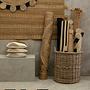 Bosie Demir Groß Naturfarbener und Schwarzer Jute Teppich 2
