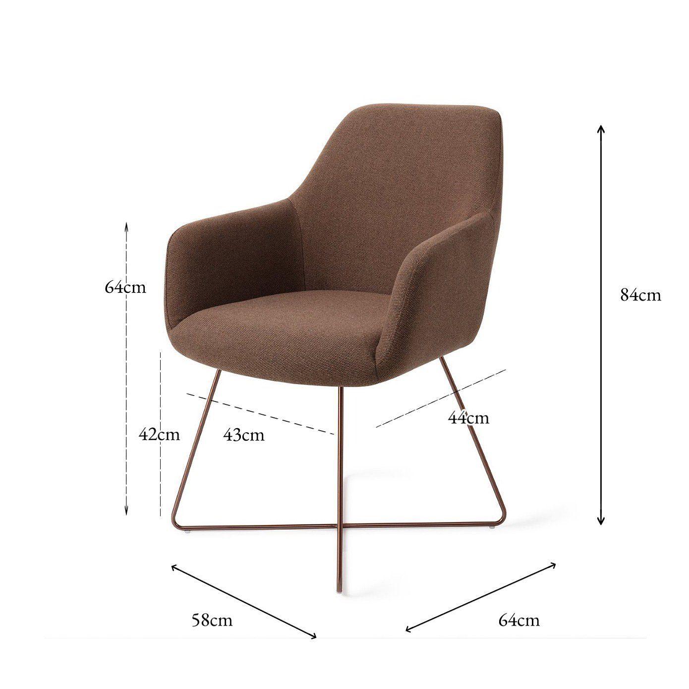 Hiroo Esszimmerstuhl Rustic Rye 4