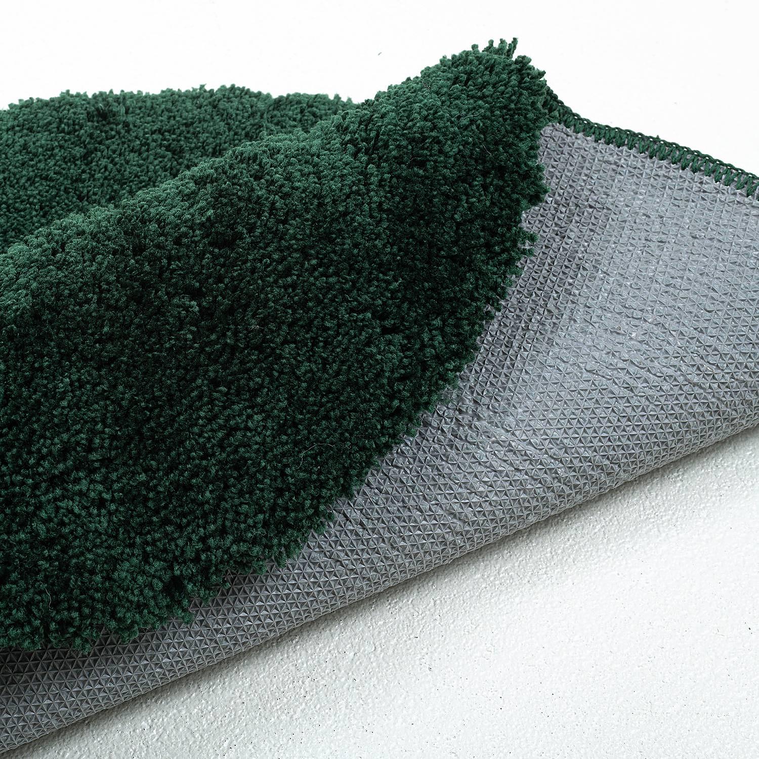 Cozy Bath Uni Badvorleger Grün Ø 90cm 4