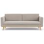 Johan 3-Sitzer Sofa Agens Brown 0
