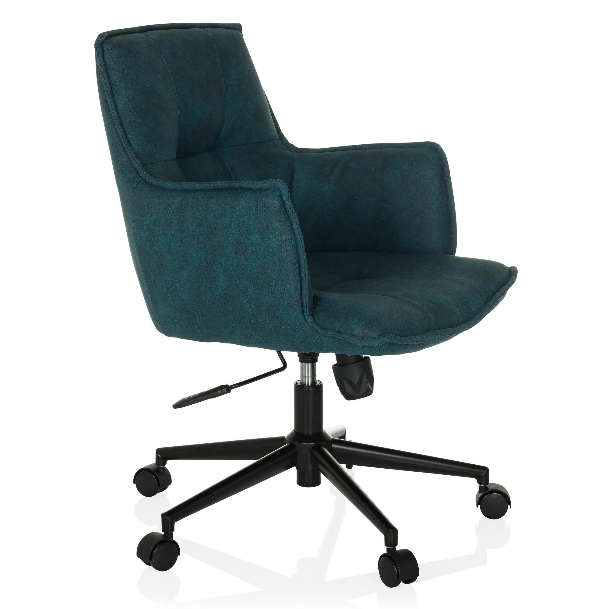 SOLAO LIFE Office Chair Swivel Fabric Dark Blue 8