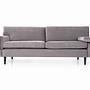 Helsinki Sofa 3-Sitzer Grau 0