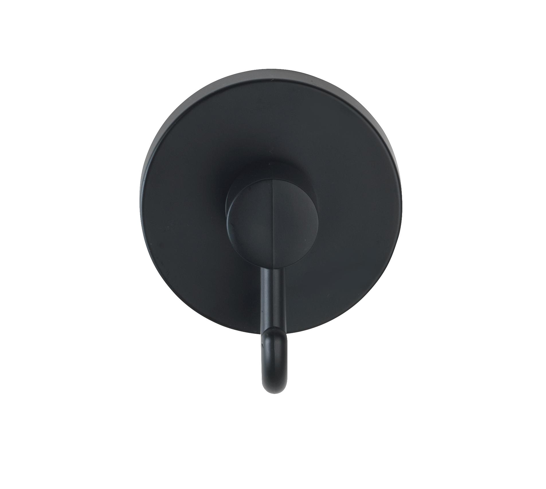 Vacuum-Loc Wandhaken 2er-Set ABS Schwarz 3