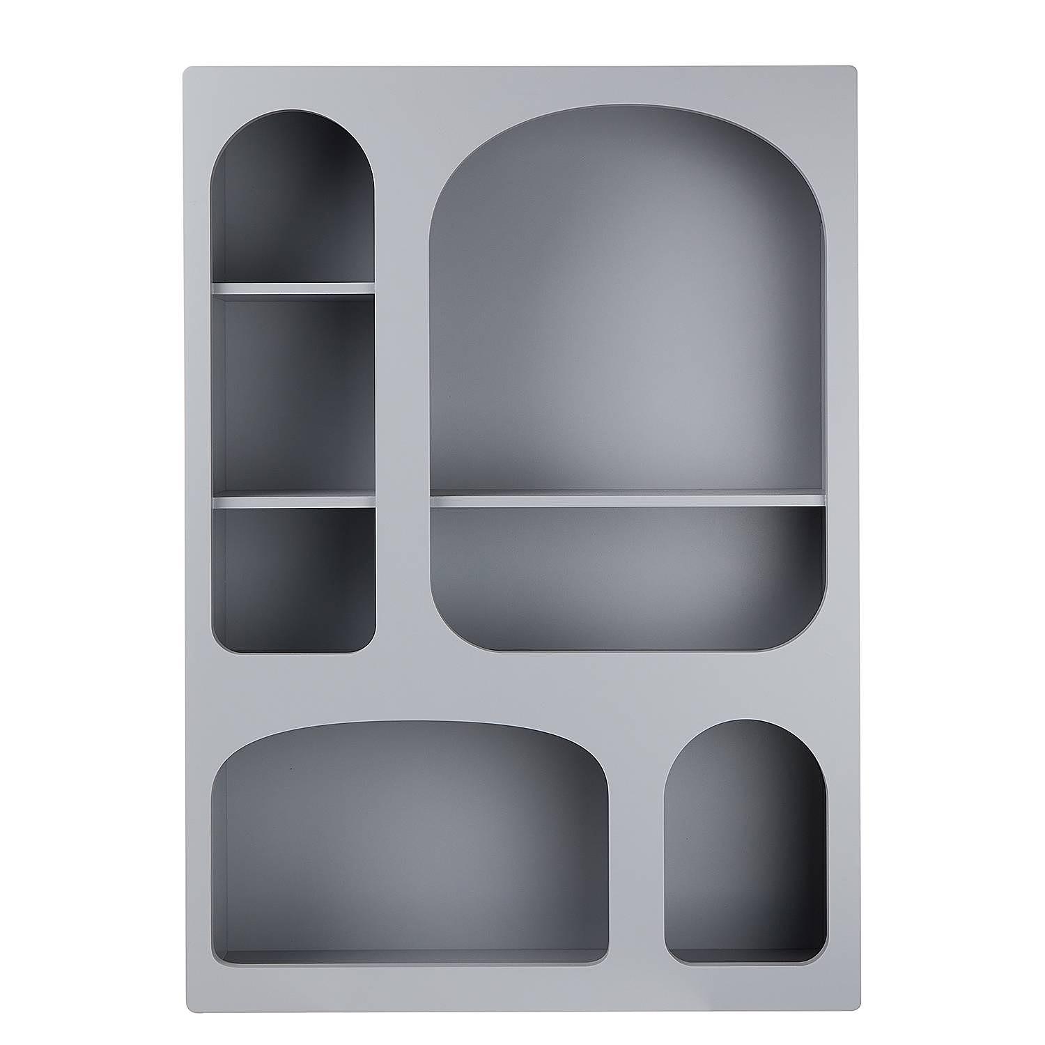 ARTISTA Wandregal MDF Grau 3