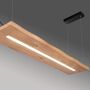 LED-Pendelleuchte Regal Holz 3