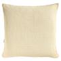Kissenbezug Wafel II Baumwolle Vanille 50 x 50 cm 0