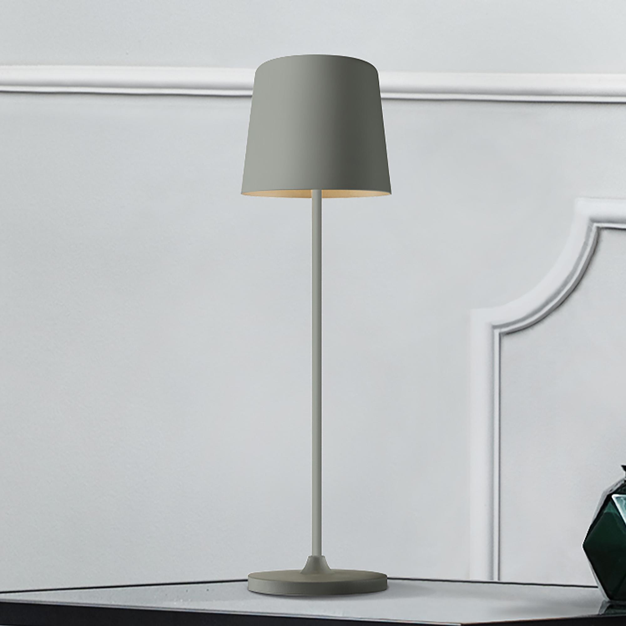 LED-Tischleuchte Kaami Grau  0