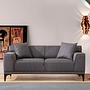 Petra 2-Sitzer Sofa Anthracite 1