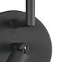 LED Wall Lamp Noor Cotton Aluminum 2-Light Black 4