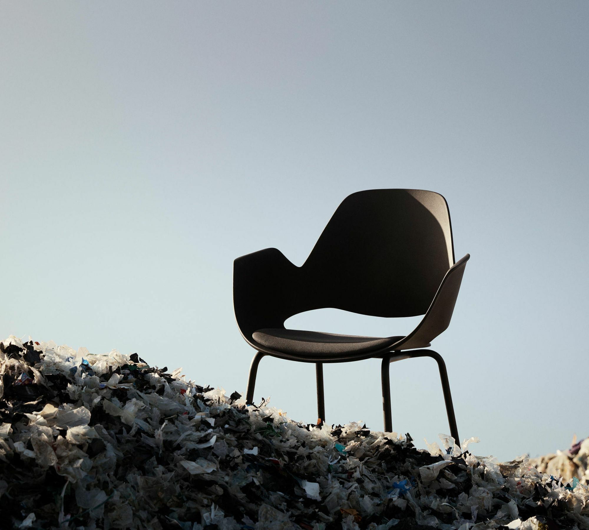 FALK Stuhl Aluminium Pulverbeschichtet Kunststoff Terrakotta 3
