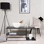 Coffee table Steel Black 3