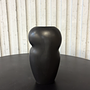 Tavi Vase Keramik Schwarz 2