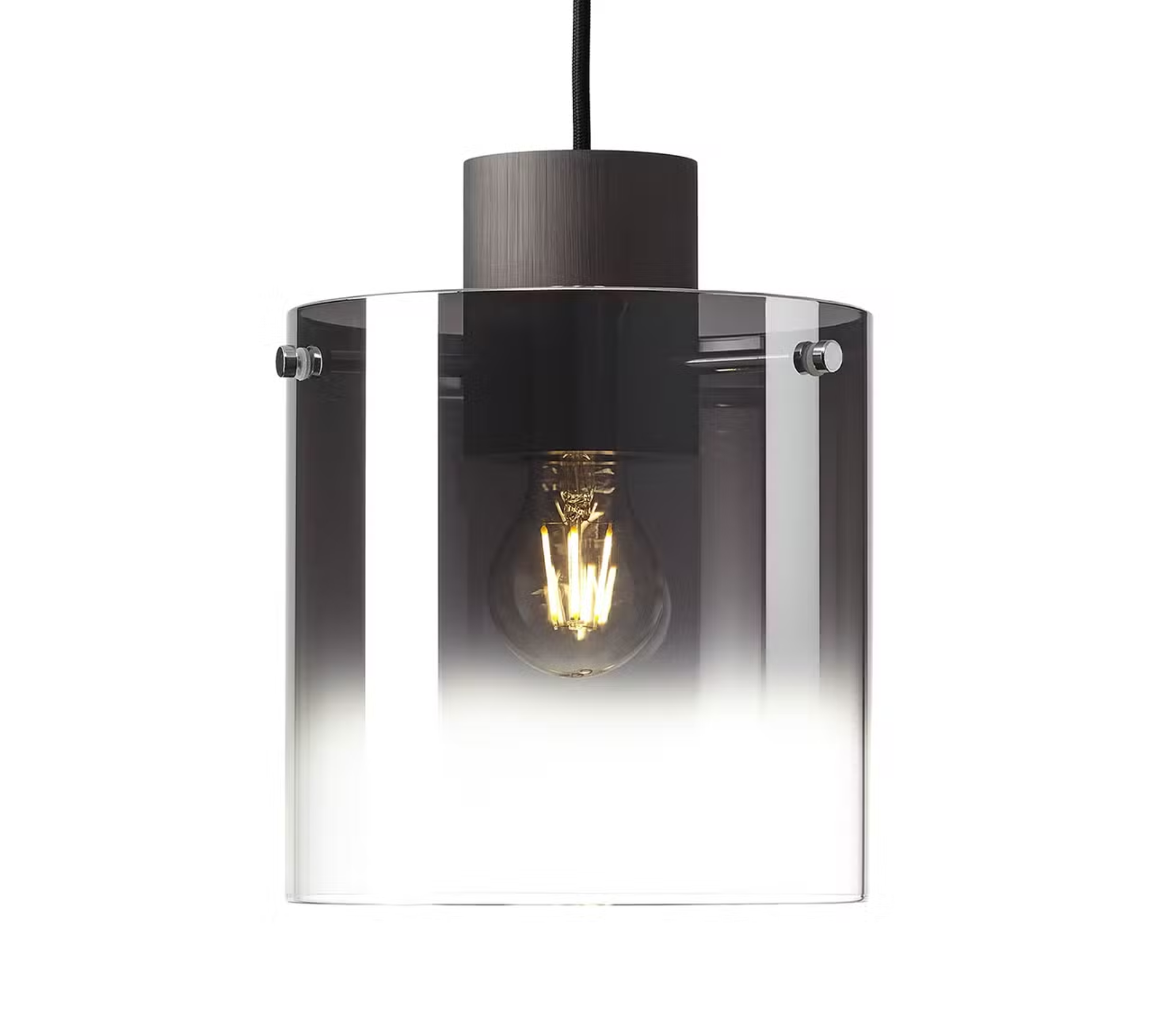 Pendelleuchte Beth Spiegelglas / Aluminium 1-flammig 0