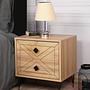 Luna bedside table Wood veneer 2