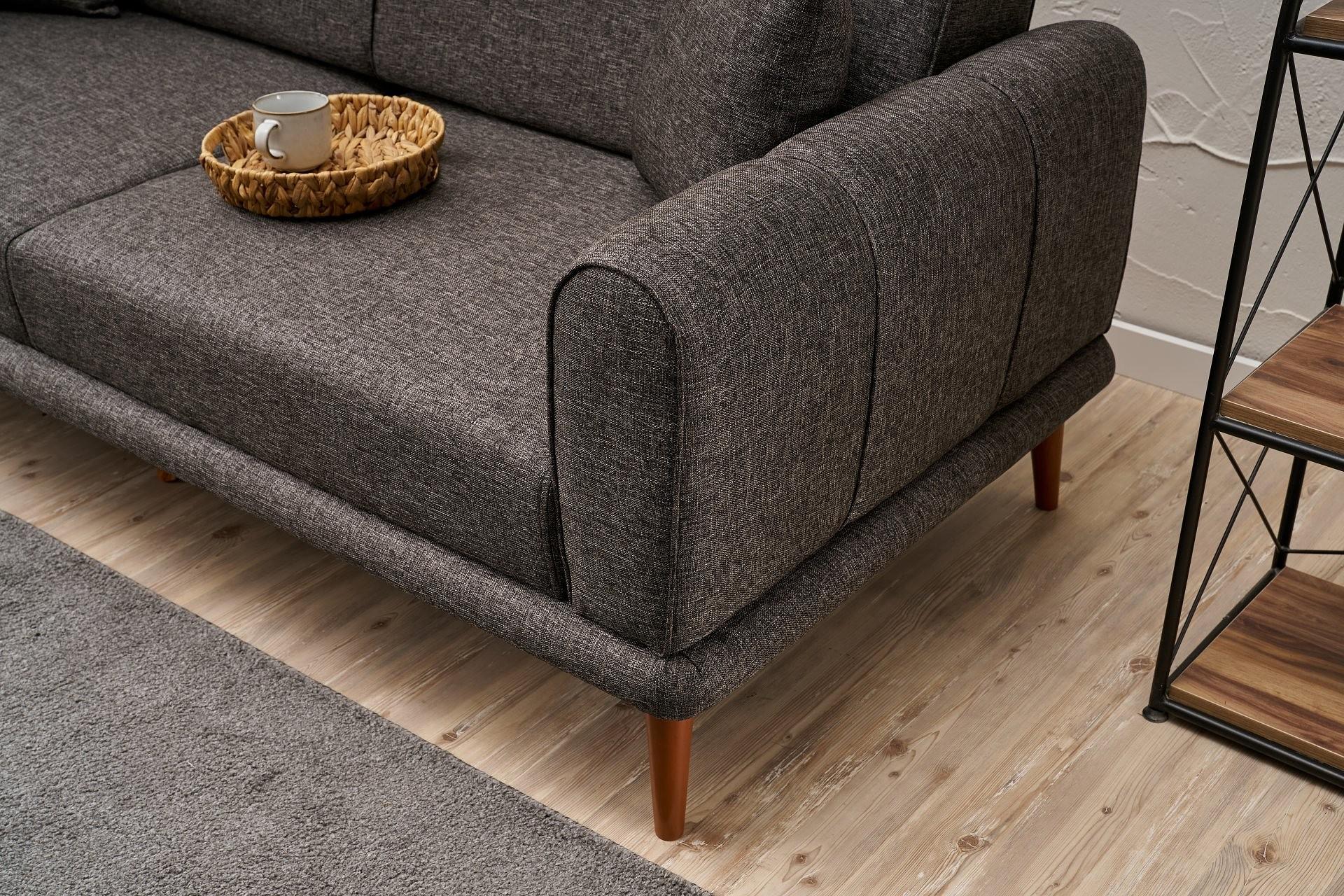 Seren Sofa 3-Sitzer Anthrazit 2