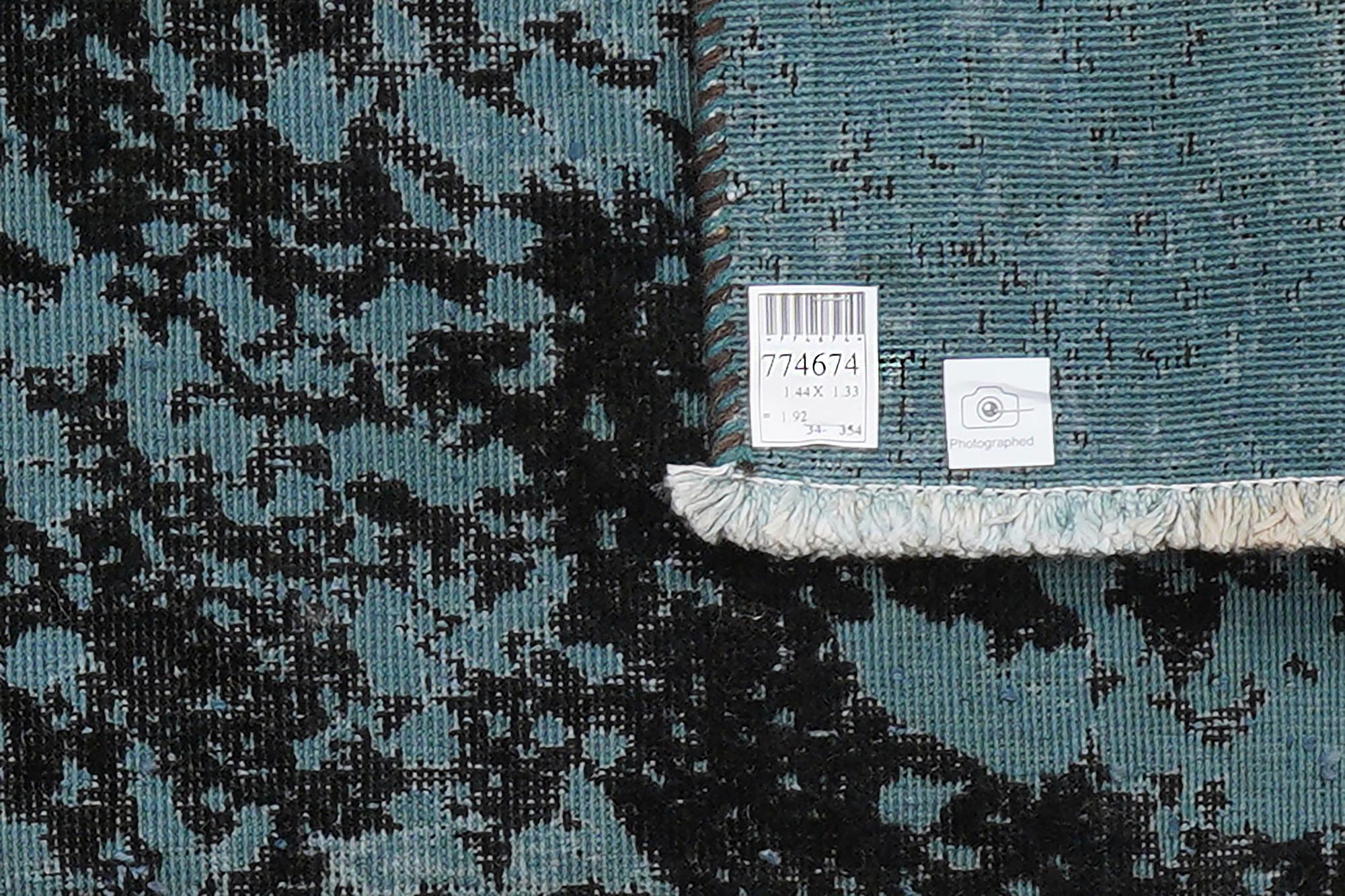 Vintage Rug Wool Multicolored 3