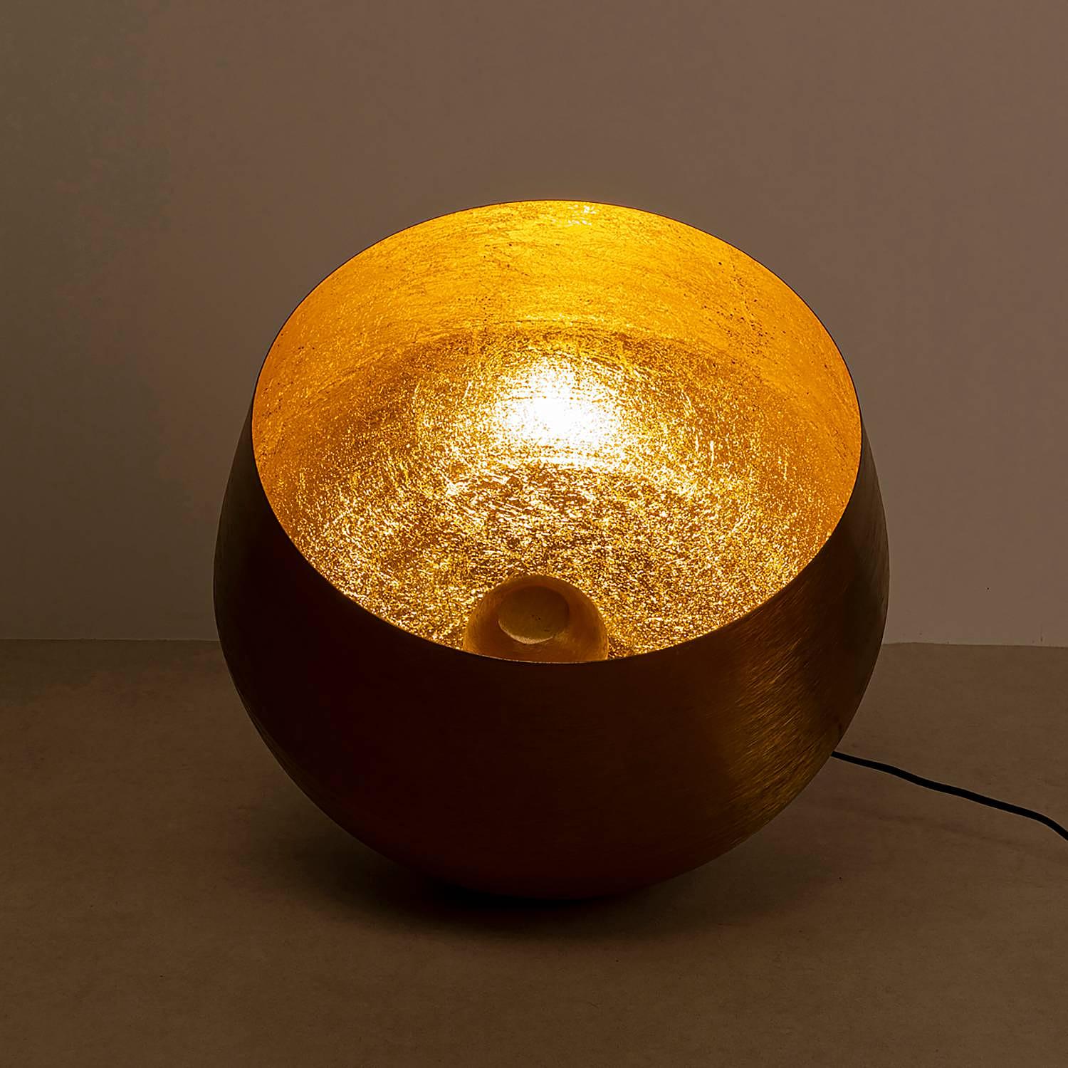 Apollon Typ C Bodenleuchte Stahl Gold 2