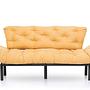 Nitta Triple Sofa Bed 3-Seater Mustard 8
