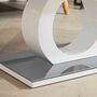 Couchtisch Holz Glas Grau 1