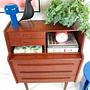 Vintage Sekretär Holz Braun 2