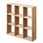 Dewees Cup Rack Solid Pine Wood Natural 2