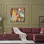 Fly Corner Sofa Right with 2 Ottomans Red 0