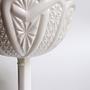 Vintage Jugendstil Obstschale Opalglas Weiß  2