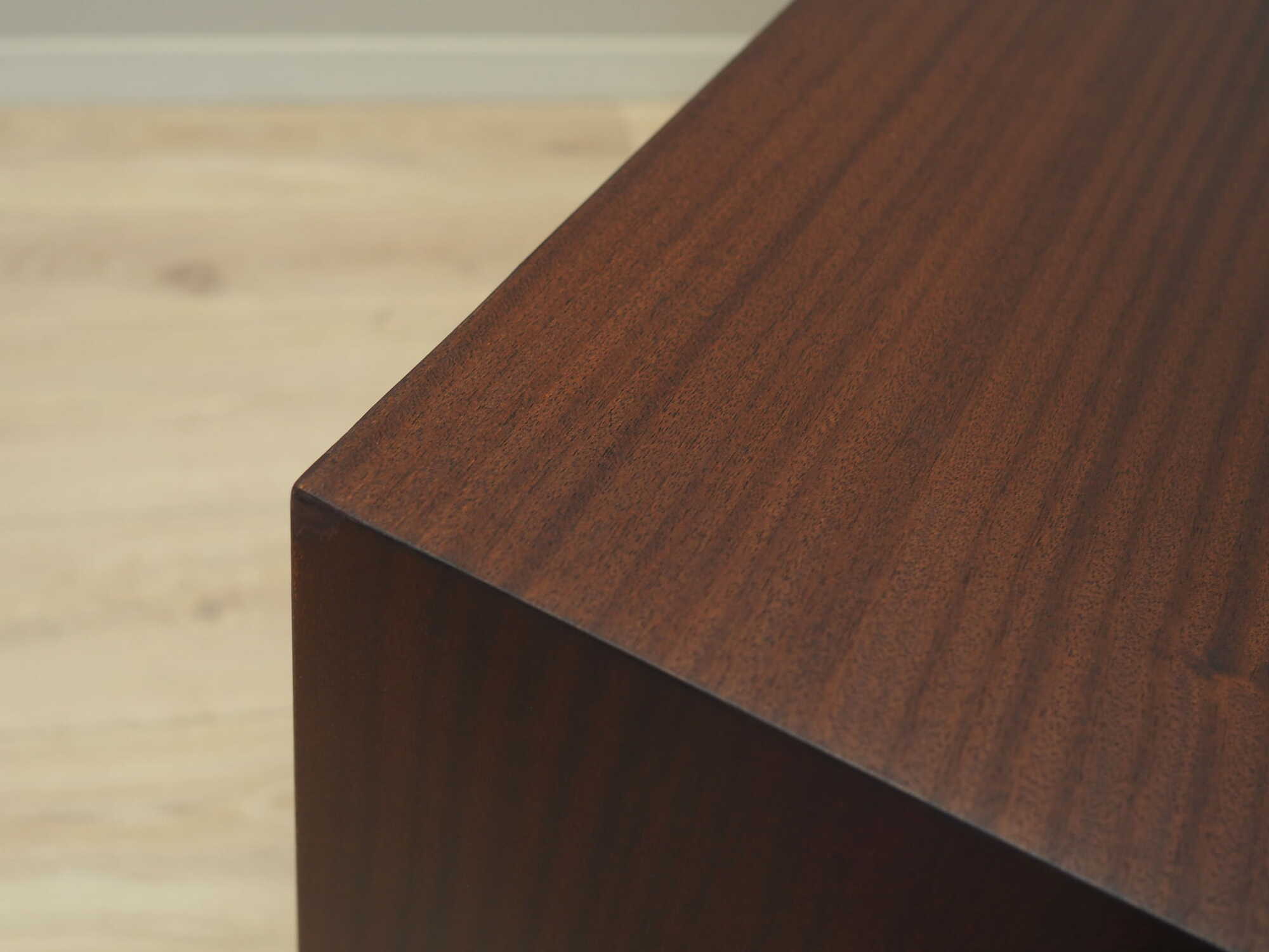 Vintage dresser mahogany brown 1970s 9
