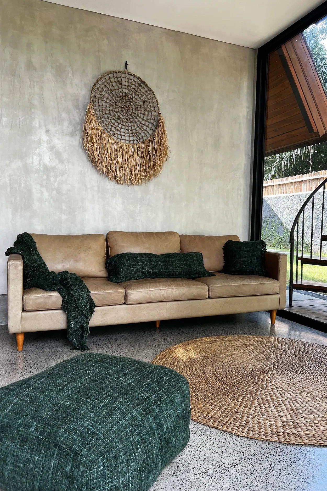 Die Oh My Gee Kissenhülle Baumwolle Waldgrün 35x100cm 4