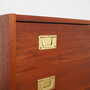 Vintage Chest of Drawers Teak Wood Brown 1960s 8