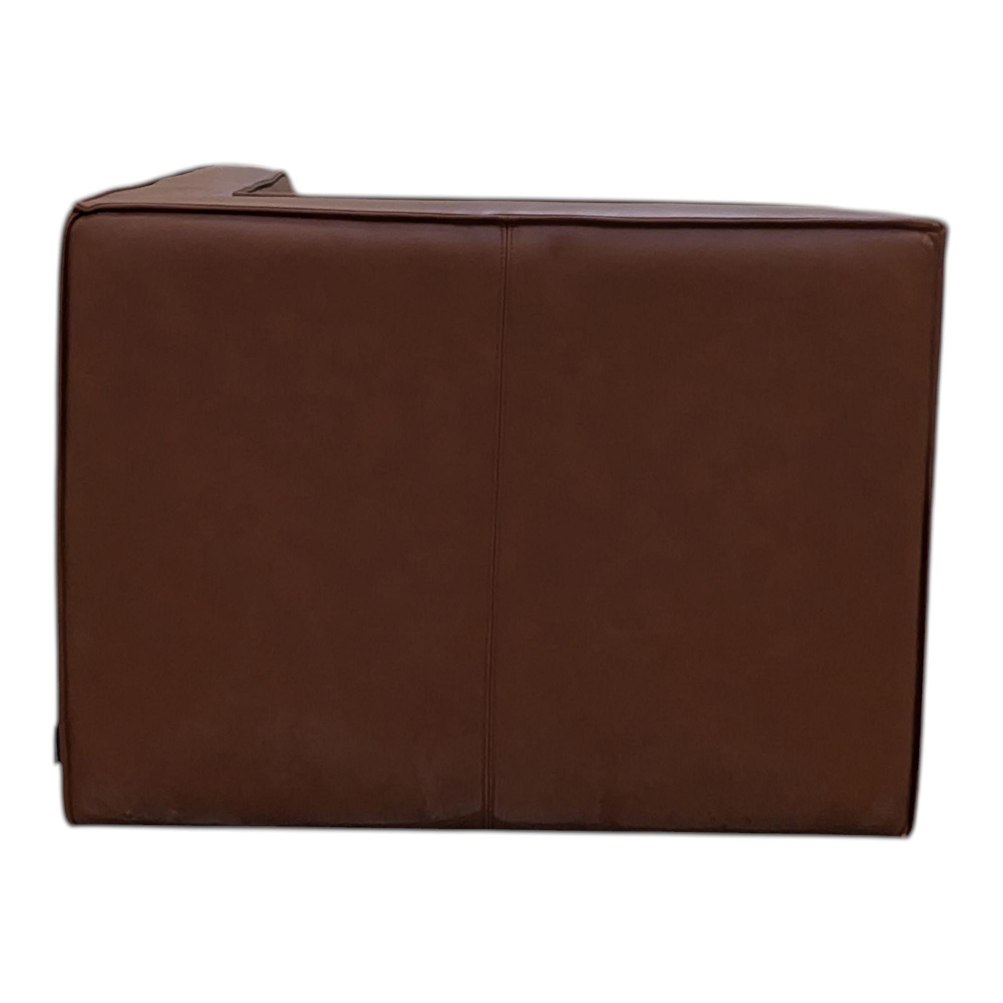 Dane 1-Sitzer Eckmodul Rechts Soffy Cognac 5