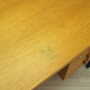 Vintage Desk Ash Wood Brown 1970s 6