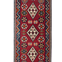 Gashgai Kilim Teppich Rot 322x137cm Wolle Traditionell 0