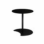 Drops Outdoor Beistelltisch Aluminium Grau  0