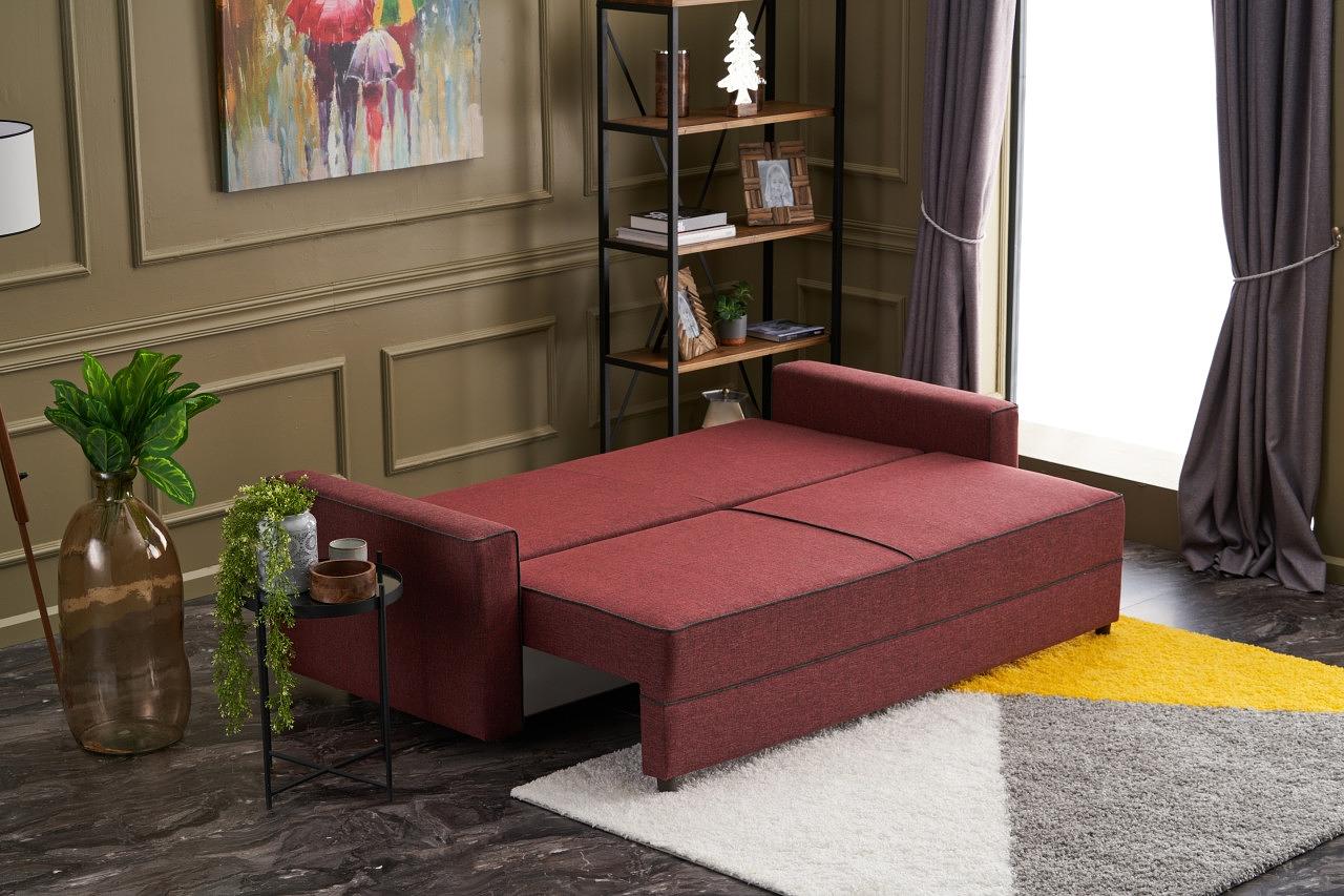 Ece Schlafsofa 2-Sitzer Rot 4