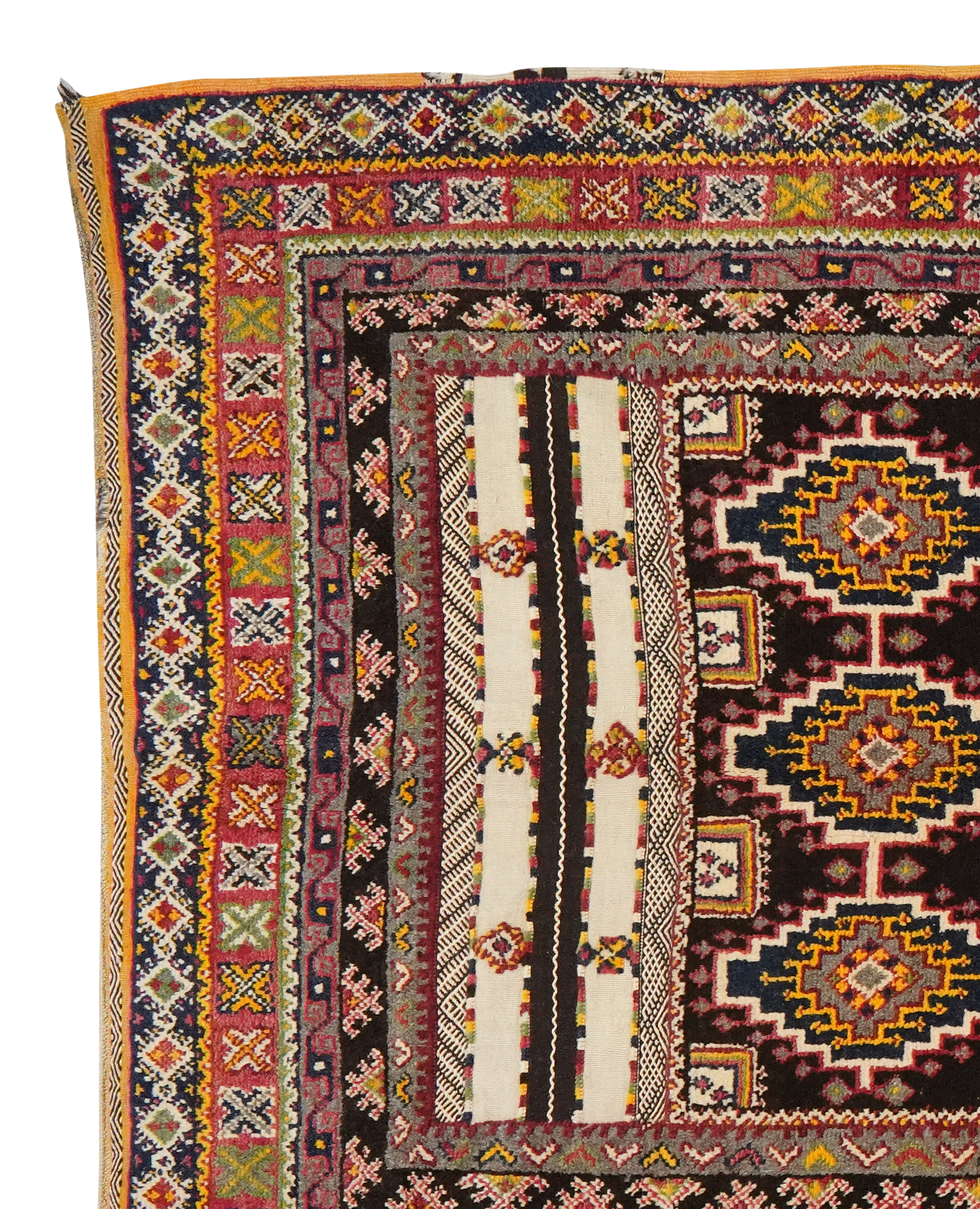 Ouzguit Teppich Braun 1