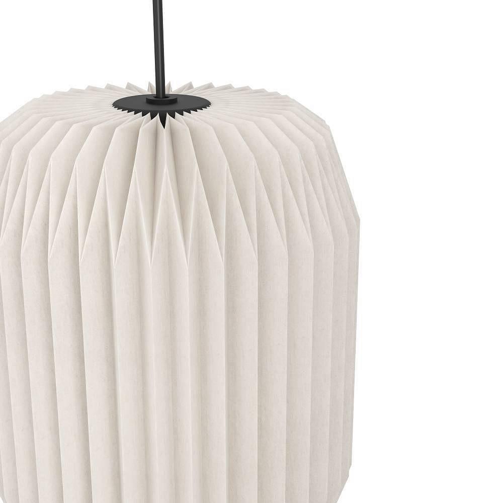 Belgrave Pendelleuchte Papier Stahl 3-flammig 3