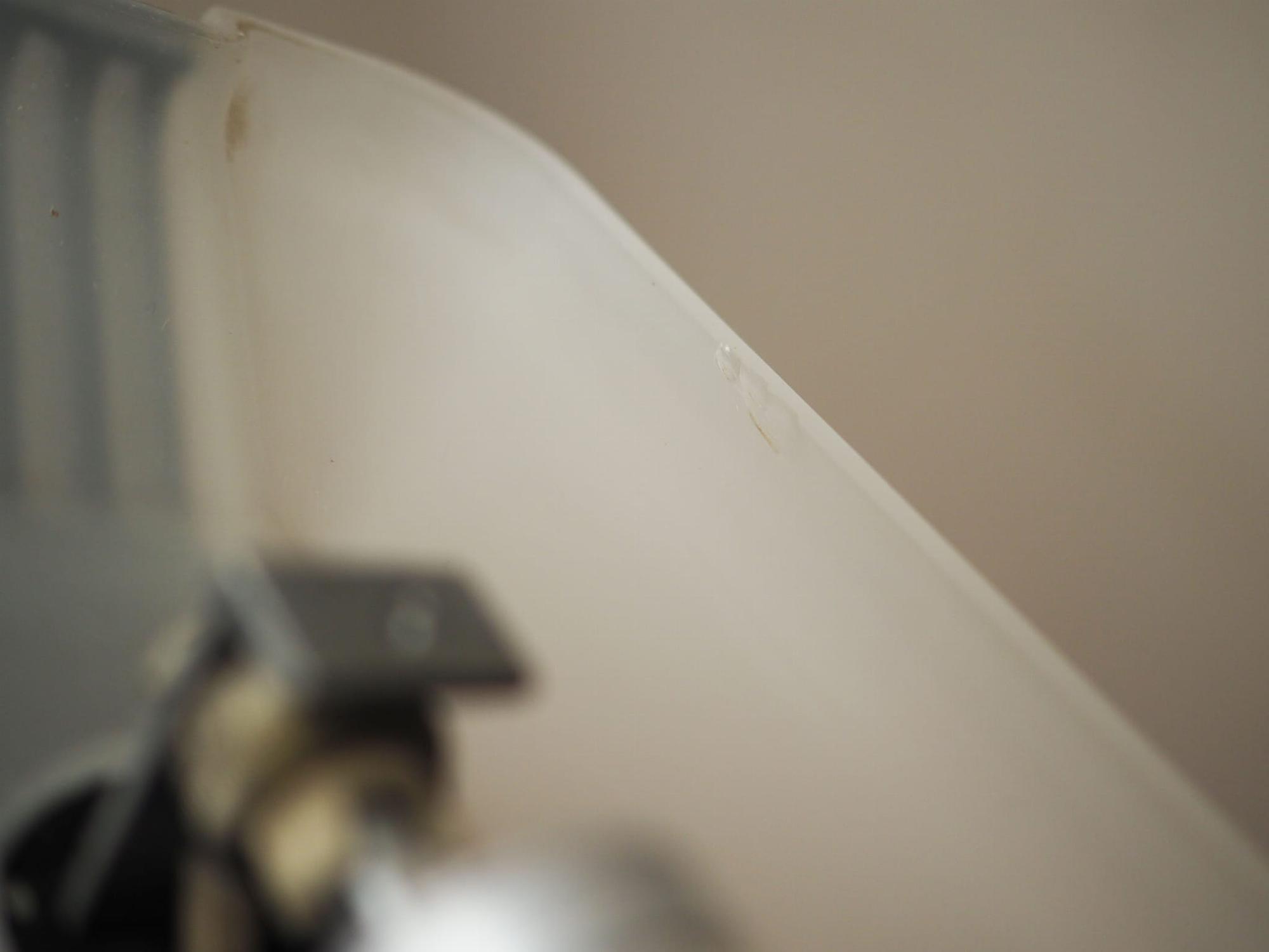 Floor lamp Metal Glass 1970s 7