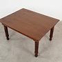 Vintage Eichen Tisch Braun 1960 Jahre 5