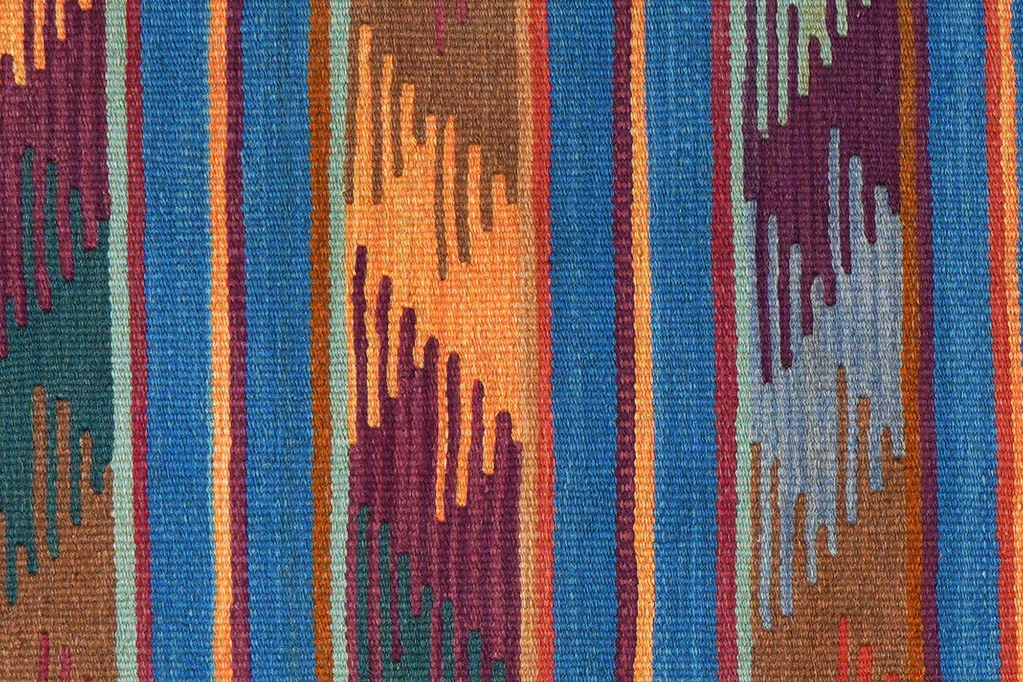 Kilim Gashgai Teppich Wolle Mehrfarbig 3