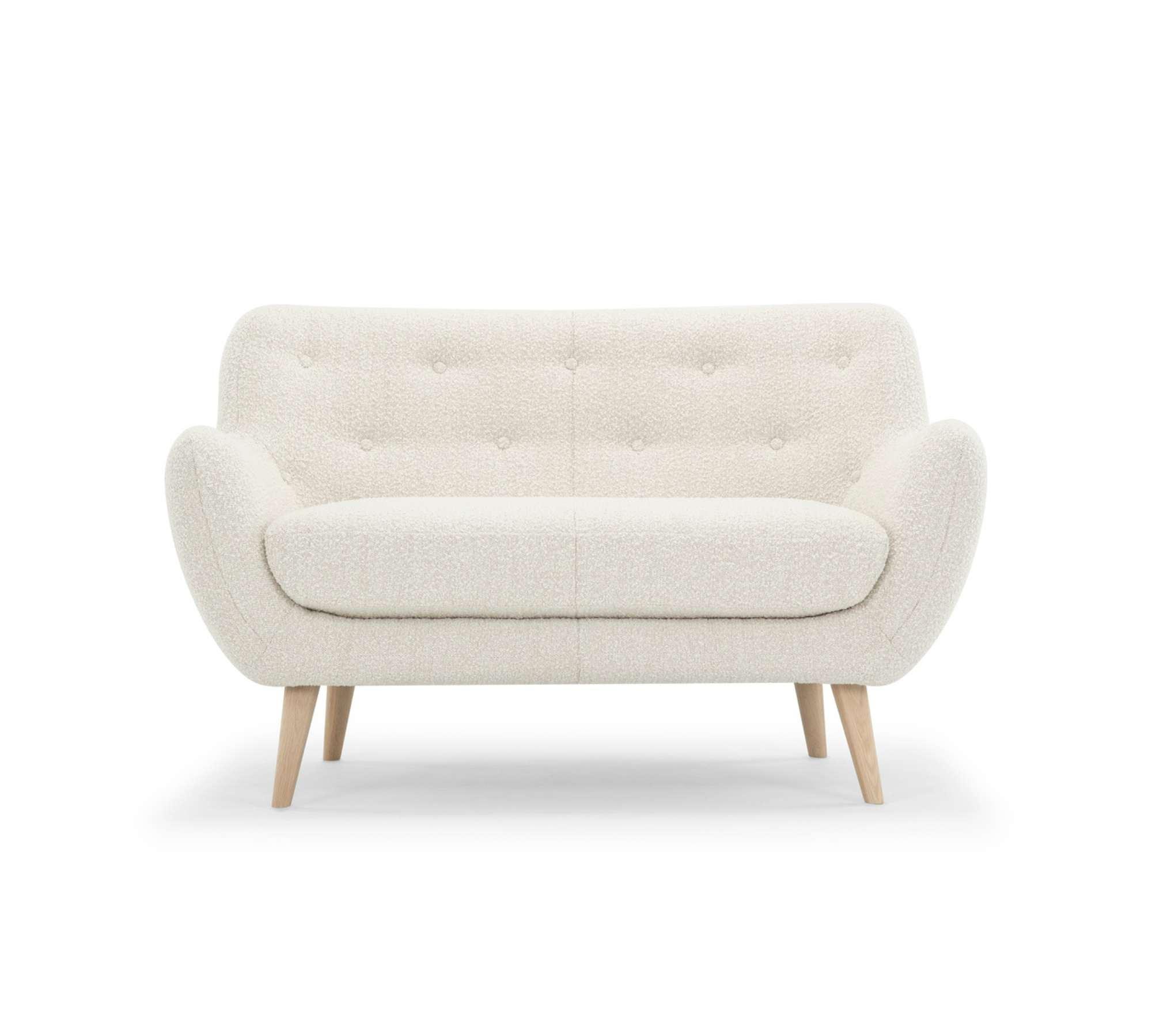 Herman 2-Sitzer Sofa Maya Cream 1