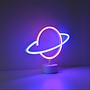 LED Kinderzimmerleuchte Neon-Saturn 1-Flammig 4