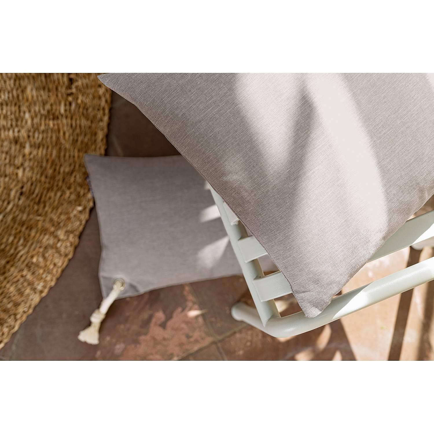 Cushion cover Capri Polyacrylic Grey 40 x 40 cm 1