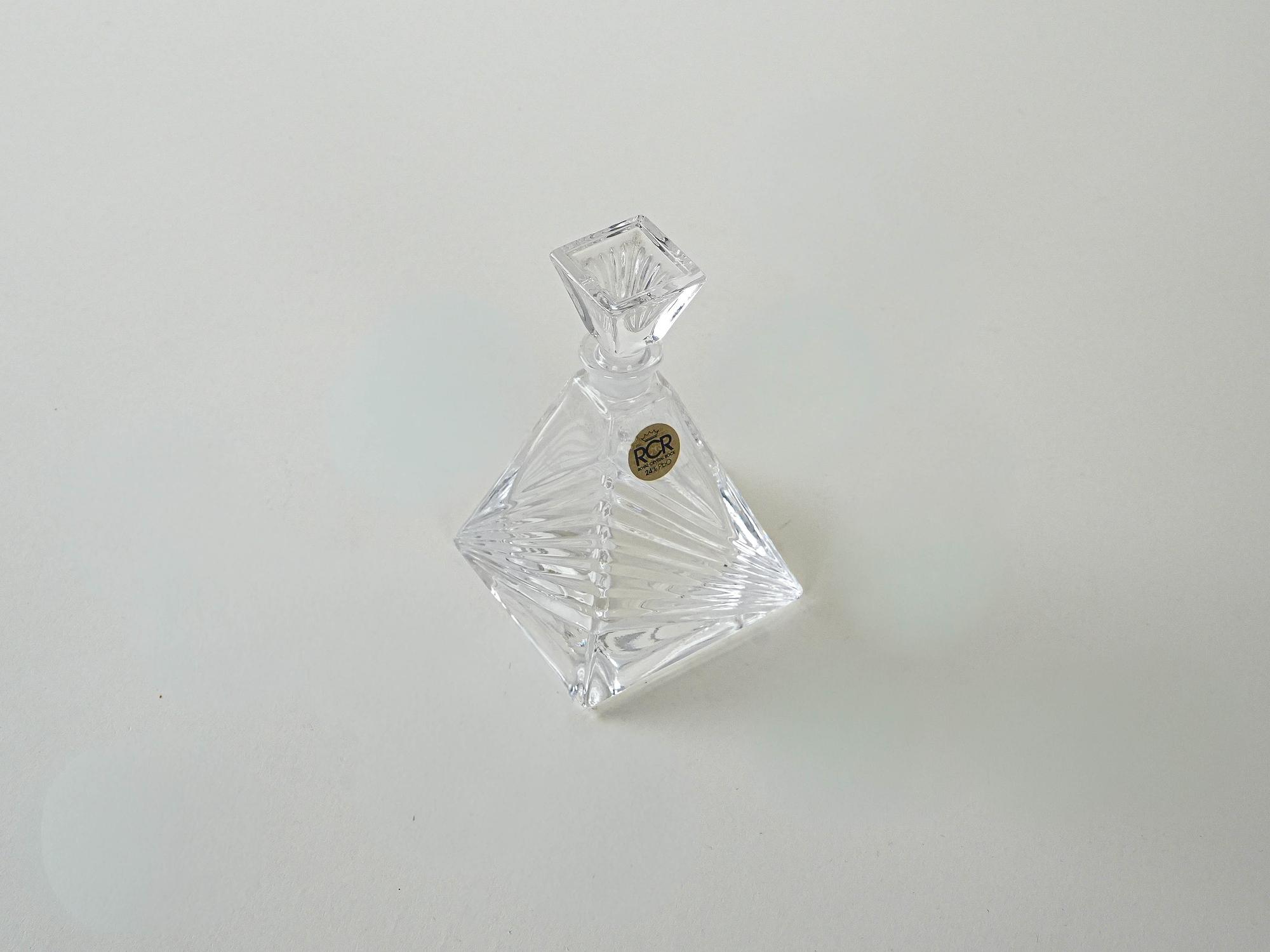 Glaskaraffe Transparent 1970er Jahre 4