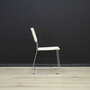 2x Vintage chair metal white 1960s 6
