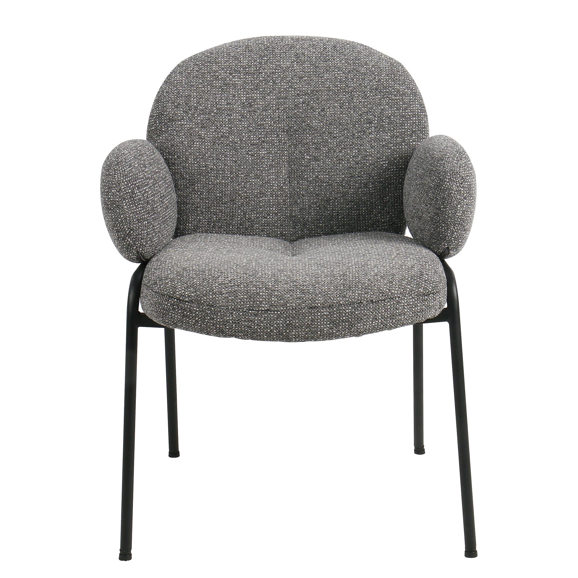 2x Armlehnenstuhl Telan Grau 1